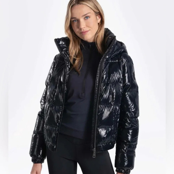 Lole le everly extra warm and stylish down feather puffer coat size xxs like new - Picture 1 of 16